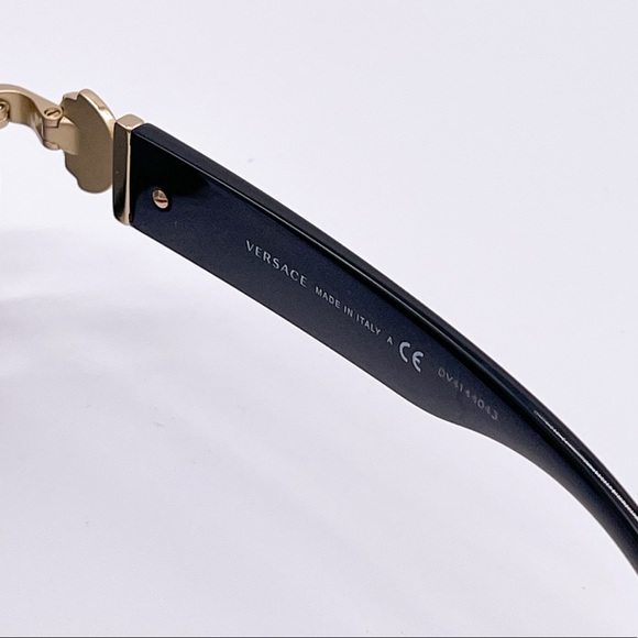 NEW VERSACE VE2228 1002/87 SUNGLASSES VERSACE MOD 2228 BLACK - Picture 12 of 14